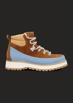 Damen Luis Trenker Schnürschuh Aus Wildleder Lulara