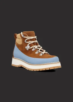 Damen Luis Trenker Schnürschuh Aus Wildleder Lulara