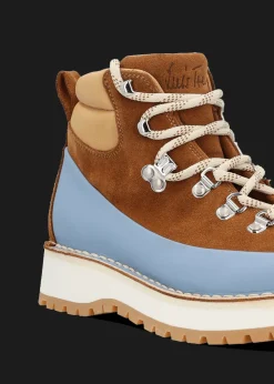 Damen Luis Trenker Schnürschuh Aus Wildleder Lulara