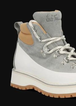 Damen Luis Trenker Schnürschuh Aus Wildleder Lulara