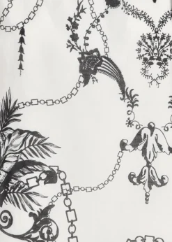 Damen Luis Trenker Schulterfreie Bluse Mit Muster Lufebe