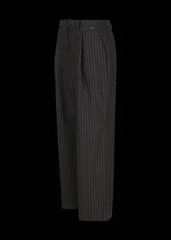 Damen Luis Trenker Schurwoll-Hose Mit Nadelstreifen Luxara