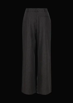 Damen Luis Trenker Schurwoll-Hose Mit Nadelstreifen Luxara