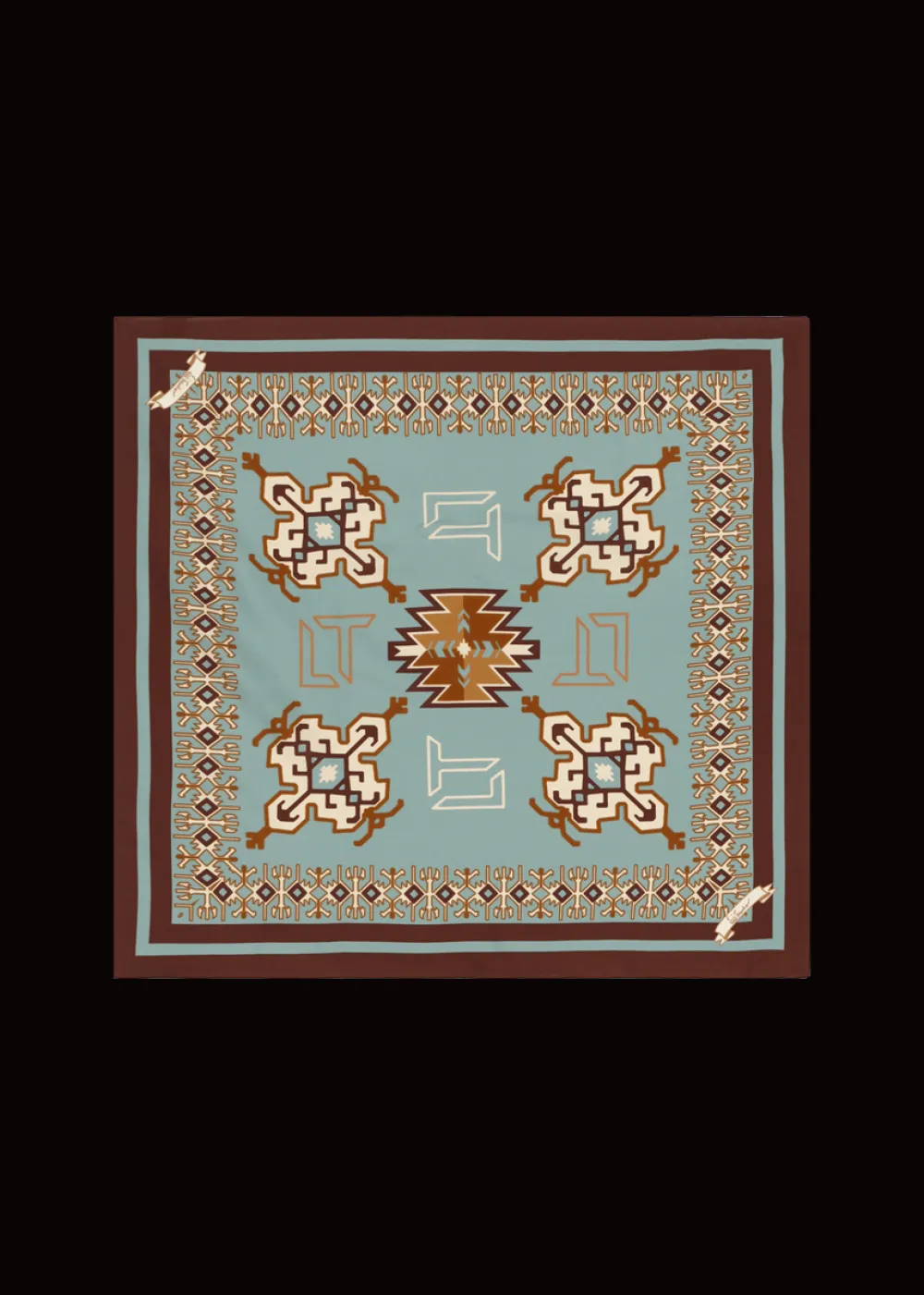 Damen Luis Trenker Seidentuch Lufrancara