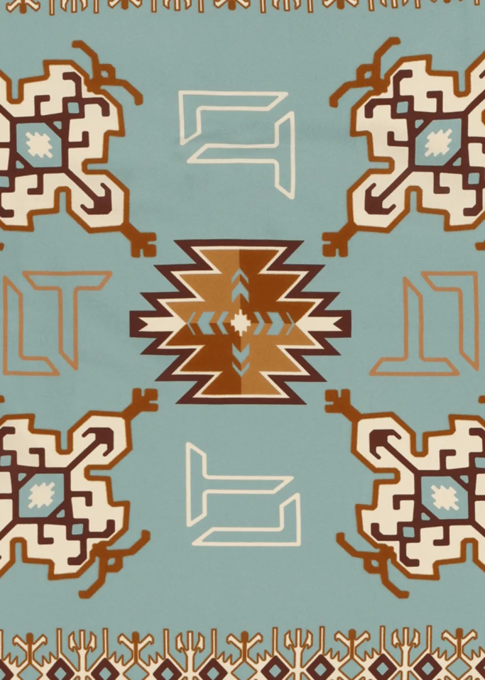 Damen Luis Trenker Seidentuch Lufrancara