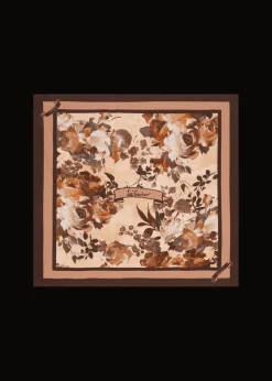 Damen Luis Trenker Seidentuch Mit Blumenprint Lufrancara