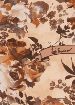 Damen Luis Trenker Seidentuch Mit Blumenprint Lufrancara