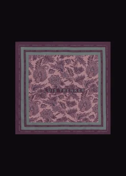 Damen Luis Trenker Seidentuch Mit Floralem Muster Lufrancara