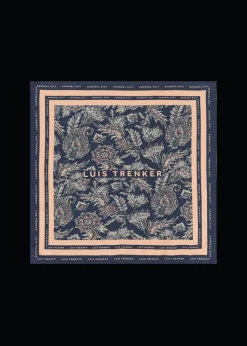 Damen Luis Trenker Seidentuch Mit Floralem Muster Lufrancara