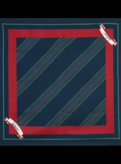 Damen Luis Trenker Seidentuch Mit Streifen Lufranca