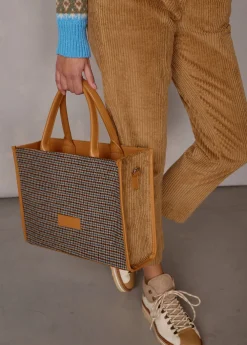 Damen Luis Trenker Shopper Im Materialmix Ludol