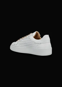 Herren Luis Trenker Sneaker Aus Geflochtenem Leder Lupintros