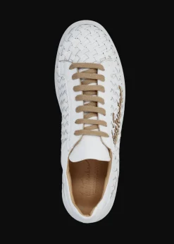 Herren Luis Trenker Sneaker Aus Geflochtenem Leder Lupintros