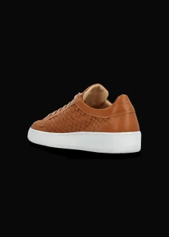 Herren Luis Trenker Sneaker Aus Geflochtenem Leder Lupintros