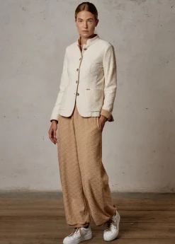 Damen Luis Trenker Sneaker Aus Geflochtenem Leder Lupintras