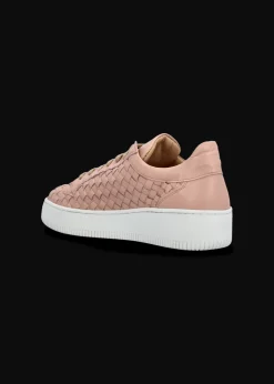 Damen Luis Trenker Sneaker Aus Geflochtenem Leder Lupintras
