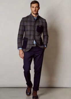 Herren Luis Trenker Sneaker Aus Leder Und Filz Lugionata