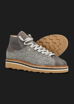 Herren Luis Trenker Sneaker Aus Leder Und Filz Lugionata