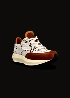 Damen Luis Trenker Sneaker Aus Leder Und Spitze Luleandra