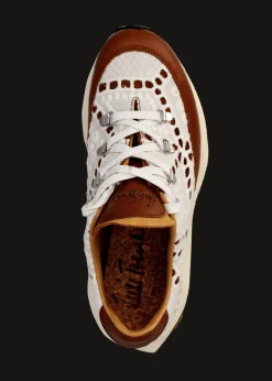 Damen Luis Trenker Sneaker Aus Leder Und Spitze Luleandra