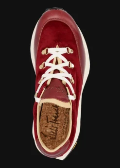 Damen Luis Trenker Sneaker Aus Samt Und Leder Luleandra