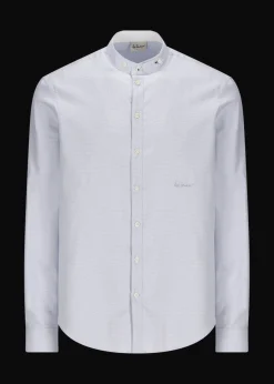 Herren Luis Trenker Stehkragen-Hemd Lubernet