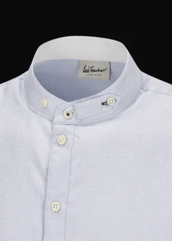 Herren Luis Trenker Stehkragen-Hemd Lubernet