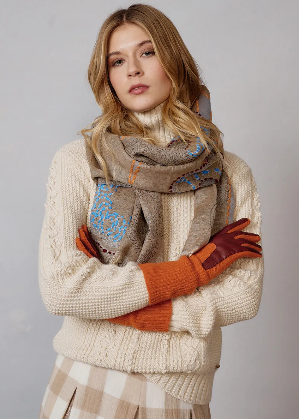 Damen Luis Trenker Strickhandschuhe Lulena