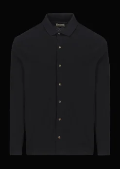 Herren Luis Trenker Strickhemd Mit Langen Ärmeln Luwodo