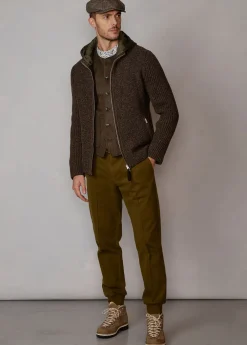 Herren Luis Trenker Strickjacke Aus Merino-Wollmix Luwallace