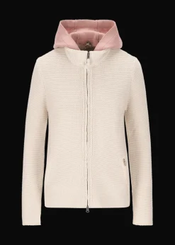 Damen Luis Trenker Strickjacke Mit Kapuze Luwallerina