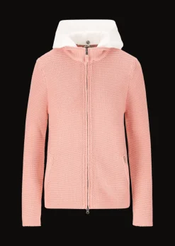 Damen Luis Trenker Strickjacke Mit Kapuze Luwallerina