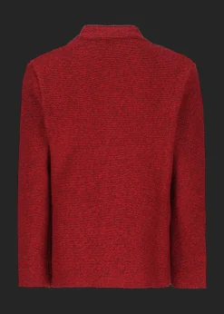 Herren Luis Trenker Strickjacke Mit Stehkragen Luwainer