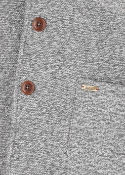 Herren Luis Trenker Strickjacke Mit Stehkragen Luwainer