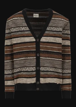 Herren Luis Trenker Strickjacke Mit Streifenmuster Luwiago