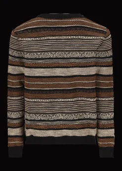 Herren Luis Trenker Strickjacke Mit Streifenmuster Luwiago