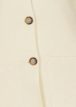 Damen Luis Trenker Strickjacke Mit Tiefem V-Ausschnitt Lualice