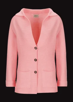 Damen Luis Trenker Strickjacke Mit Tiefem V-Ausschnitt Lualice