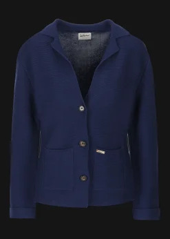 Damen Luis Trenker Strickjacke Mit Tiefem V-Ausschnitt Lualice