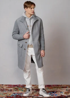 Herren Luis Trenker Strickmantel Luenrico