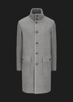 Herren Luis Trenker Strickmantel Luenrico