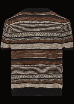 Herren Luis Trenker Strickpolo Mit Streifenmuster Luweric