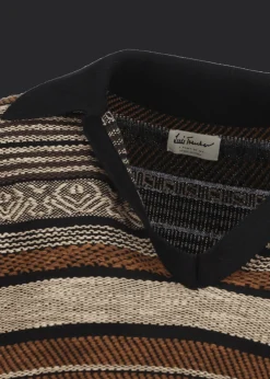 Herren Luis Trenker Strickpolo Mit Streifenmuster Luweric