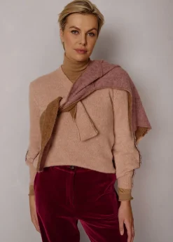 Damen Luis Trenker Strickpullover Mit Color-Block-Effekt Luwissal