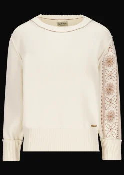 Damen Luis Trenker Strickpullover Mit Stickerei Luaida
