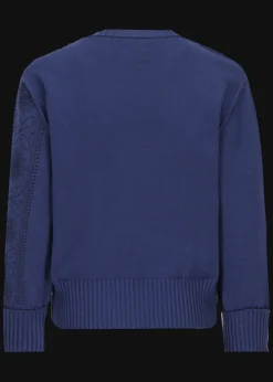 Damen Luis Trenker Strickpullover Mit Stickerei Luaida