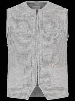 Herren Luis Trenker Strickweste Im Wollmix Lussam