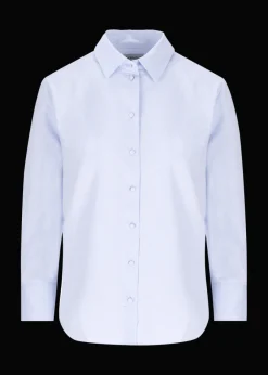 Damen Luis Trenker Strukturierte Baumwoll-Bluse Lubarbara