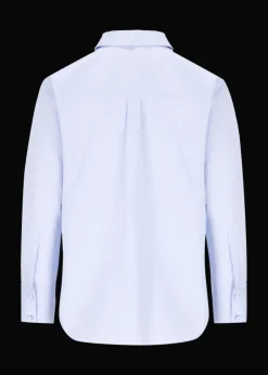 Damen Luis Trenker Strukturierte Baumwoll-Bluse Lubarbara