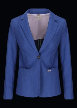 Damen Luis Trenker Strukturierter One-Button-Blazer Luregina